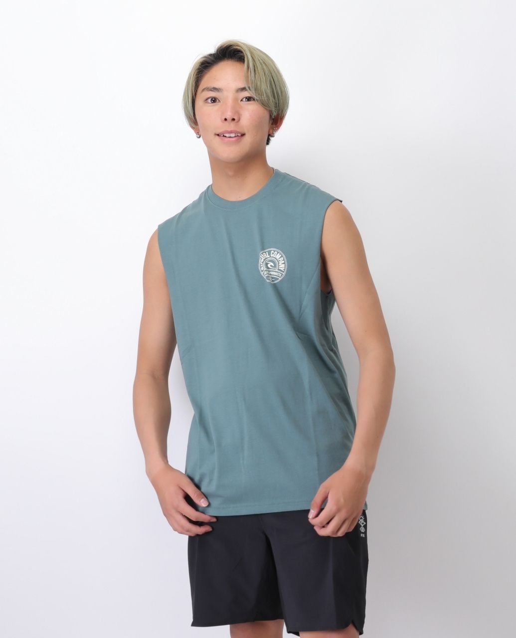 STAPLER MUSCLE 半袖Tシャツ タンクトップ ノースリーブ – Rip Curl Japan