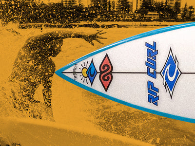Mick Fanning releases new board stickers! 