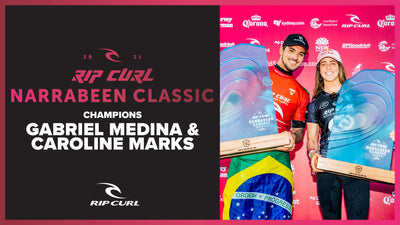 Gabriel Medina and Caroline Marks win the Rip Curl Narrabeen Classic! 