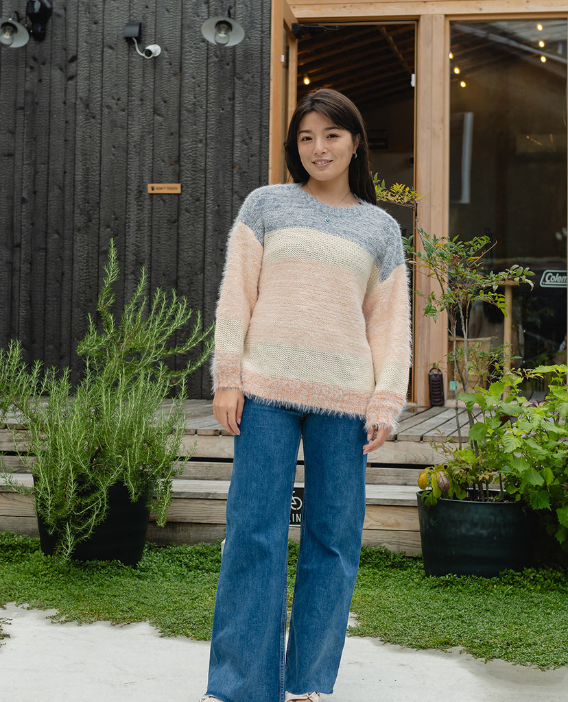 【SALE】レディース SURF TREEHOUSE KNIT CREW ニット プル