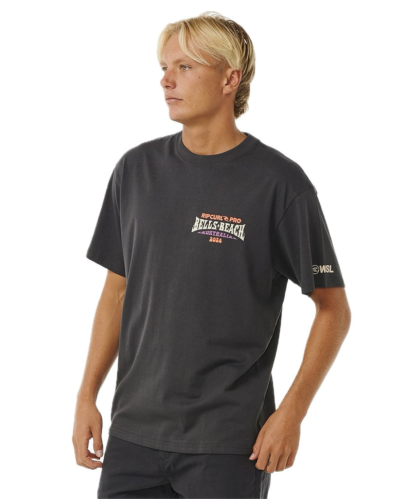 メンズ RIP CURL PRO 2024 LINE UP 半袖 Tシャツ