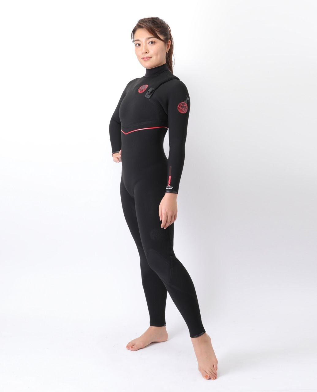 [Winter] Women's F BOMB FUSION 5/3mm zip-free semi-dry wetsuit 