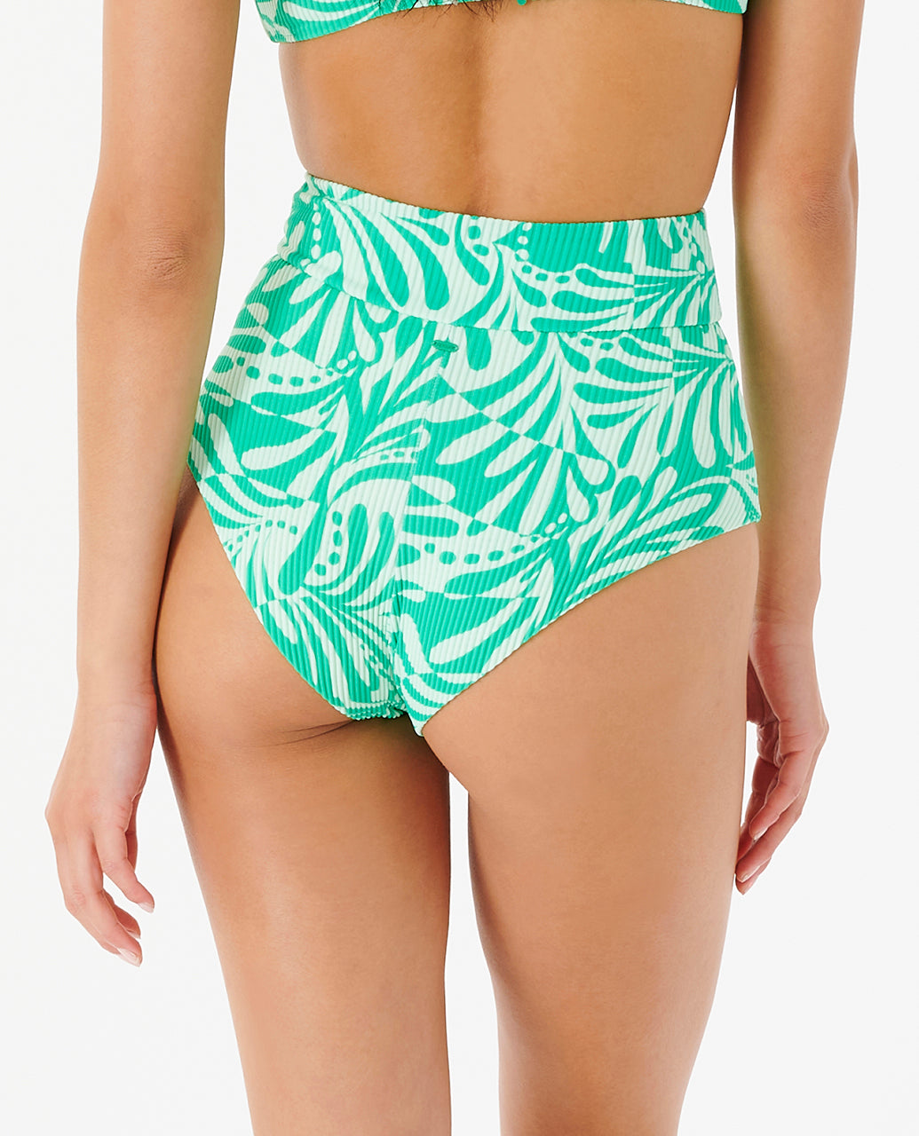 [SALE] Women's AFTERGLOW HI WAIST CHEEKY PANT Bikini Bottoms