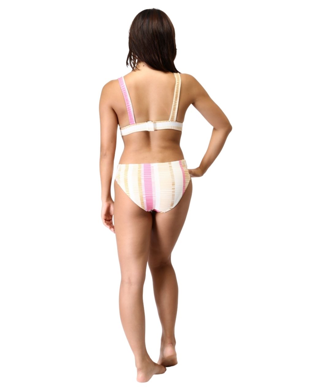 [SALE] Women's RIPPLE EFFECT CROP Bikini Set Tops