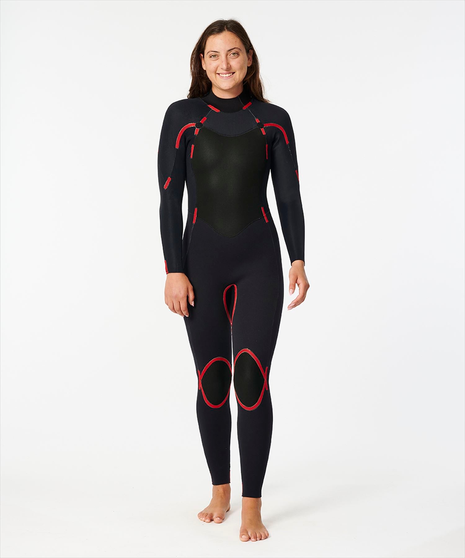 [SALE] [Spring/Autumn] Women's OMEGA 3/2mm Back Zip Full Suit Wetsuit