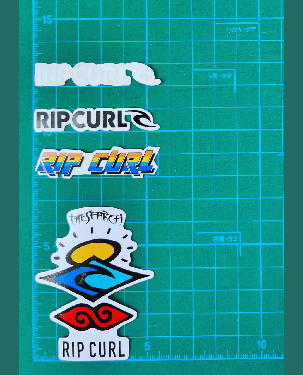 ripcurl sticker リップカール ステッカー - サーフィン・ボディボード