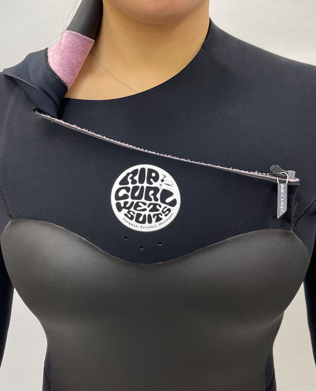 [SALE] [Spring/Autumn/Winter] Women's F BOMB HEATSEEKER E7 3/3mm Chest Zip Full Suit Wetsuit Made In Japan